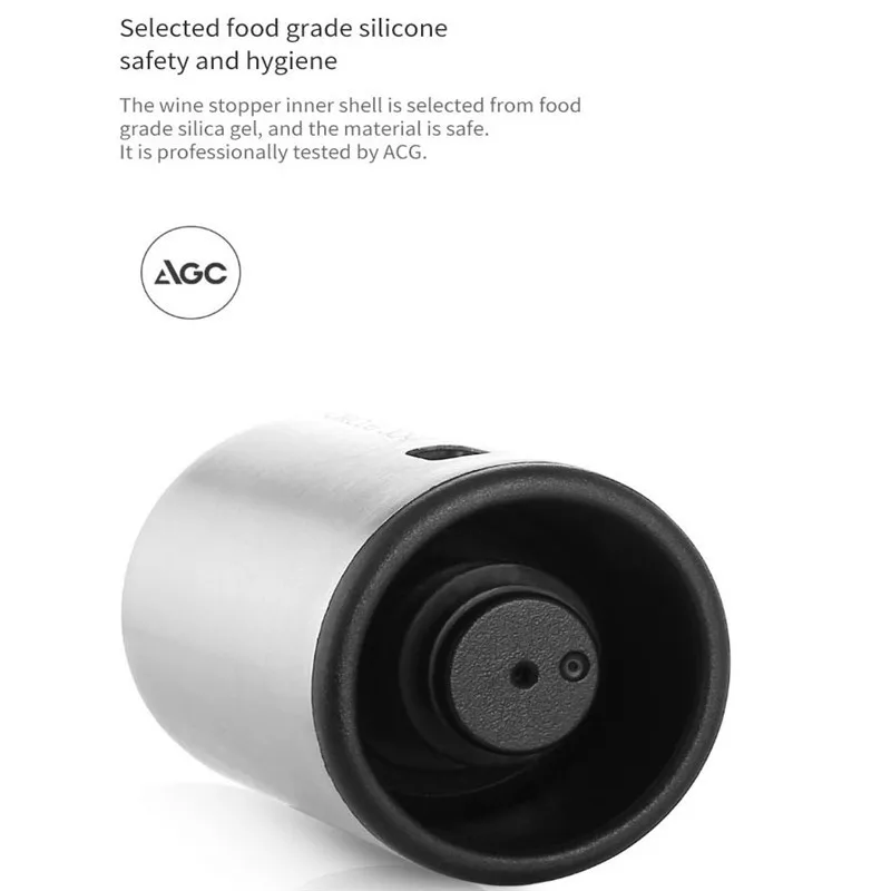 Xiaomi Circle Joy умная пробка для вина из нержавеющей стали Вакуумная память винная пробка электрическая пробка винные пробки барные инструменты