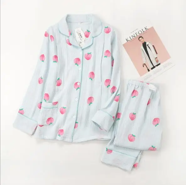 Хлопковая пижама Maternit одежда для сна с длинным рукавом пижамы беременных