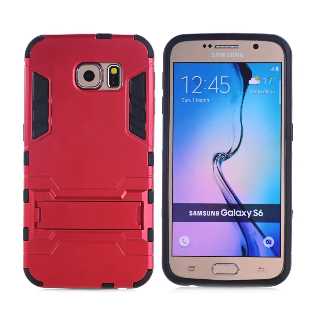 Чехол для Samsung Galaxy S6 резиновый защитный чехол тонкий жесткий S6|case for samsung galaxy|case