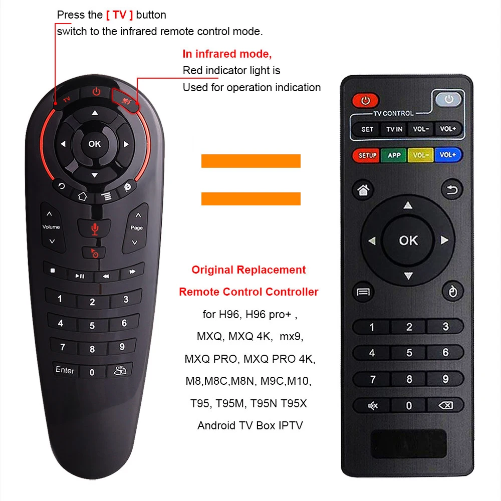 G30 Air Mouse 2 4G беспроводной голосовой пульт дистанционного управления