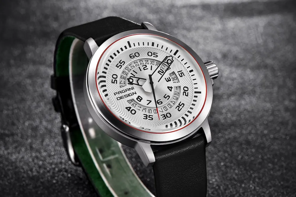 PAGANI Дизайн для мужчин часы Reloj Hombre уникальная личность Роскошные водостойкие календари кожа кварцевые часы Relogio Masculino