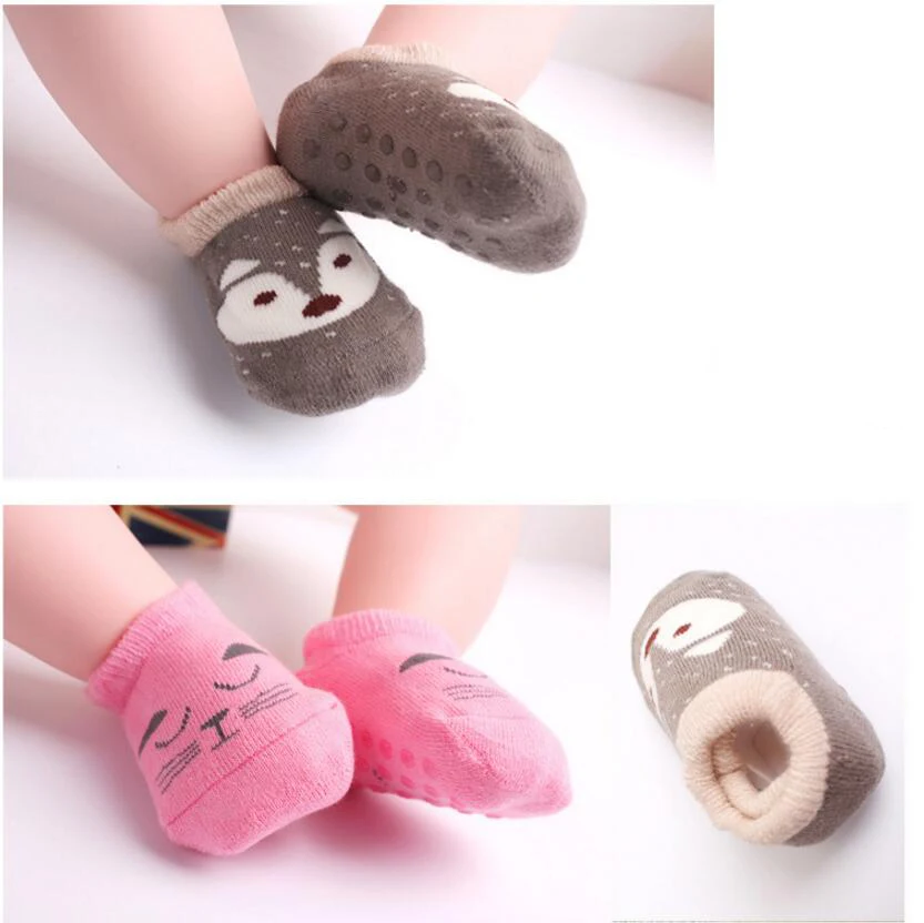 Детские Оригинальные хлопковые носки для младенцев на весну/лето детские