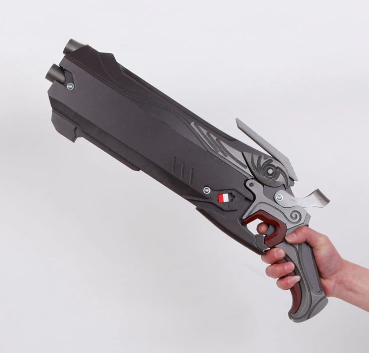 Overwatch Габриэль Reyes Reaper Hellfire Shotguns Косплей реплики реквизит| |