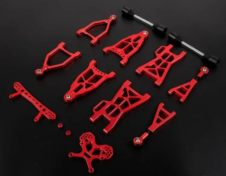 Запасные части 1/5 gas rc Rovan baja Baja CNC Сплав передний и задний удлиненный рычаг