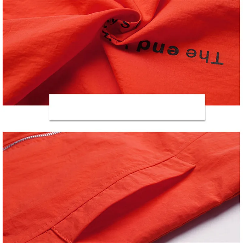

Spring women jacket 2018 new short loose Long sleeve stand collar female jacket wild Slim fashion Large size women jacket cw338
