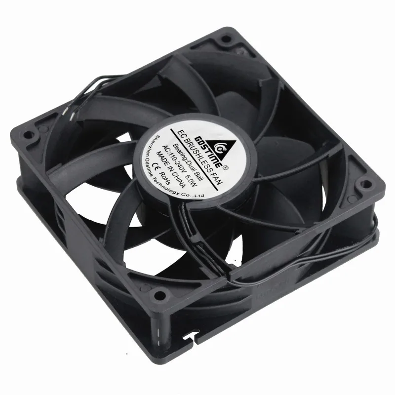 1 шт. Gdstime 12038EC 120*120*38 мм 12 см EC AC 110 в 120 240 В Бесщеточный вентилятор охлаждения x 38