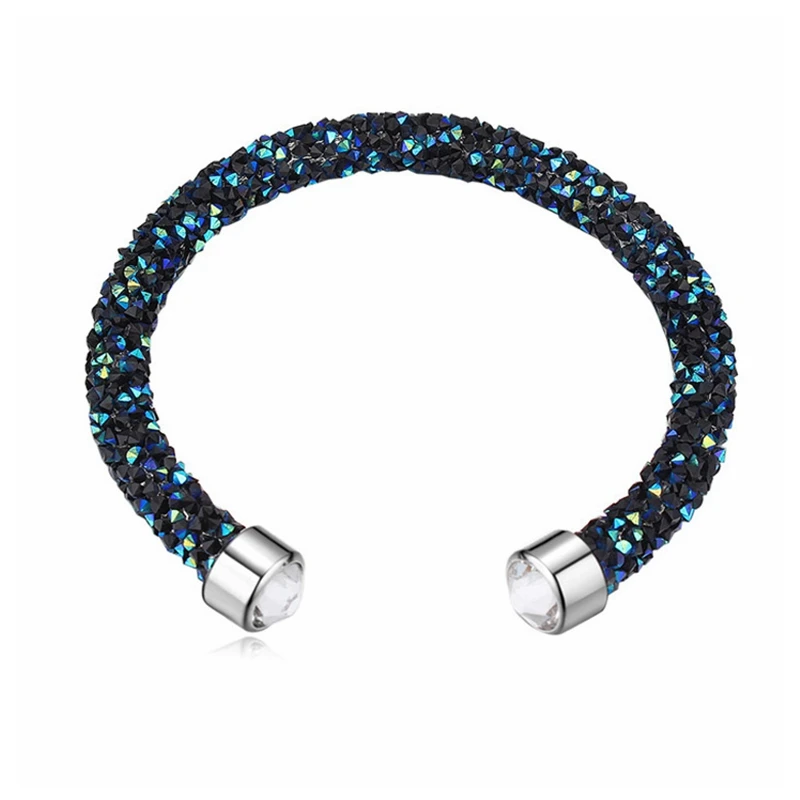 Labekaka, новая мода, украшенные кристаллами от Swarovski, браслеты и браслеты для женщин, свадебные, вечерние, ювелирные изделия, аксессуары