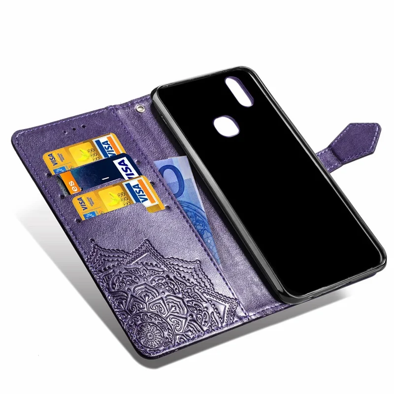 ДЛЯ VIVO Y83 Y81 Y97 Y93 Y85 Y89 V9 Чехол Флип тисненый кошелек чехол для VIVO Y83 Y81 Y 97 Y93 Y85 Y89 V 9 чехол