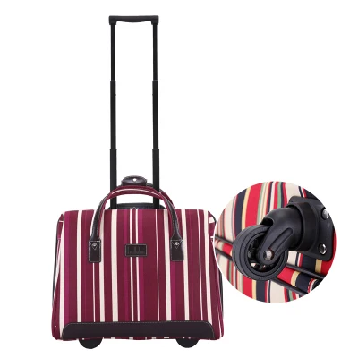 purple 4 wheels Letrend, ультра-светильник, ручная, Оксфорд, дорожная сумка, Спиннер, на колёсиках, для женщин, чемодан, на колесиках, для компьютера, на колесиках, 18 дюймов, для переноски в багажнике - Цвет: purple 4 wheels