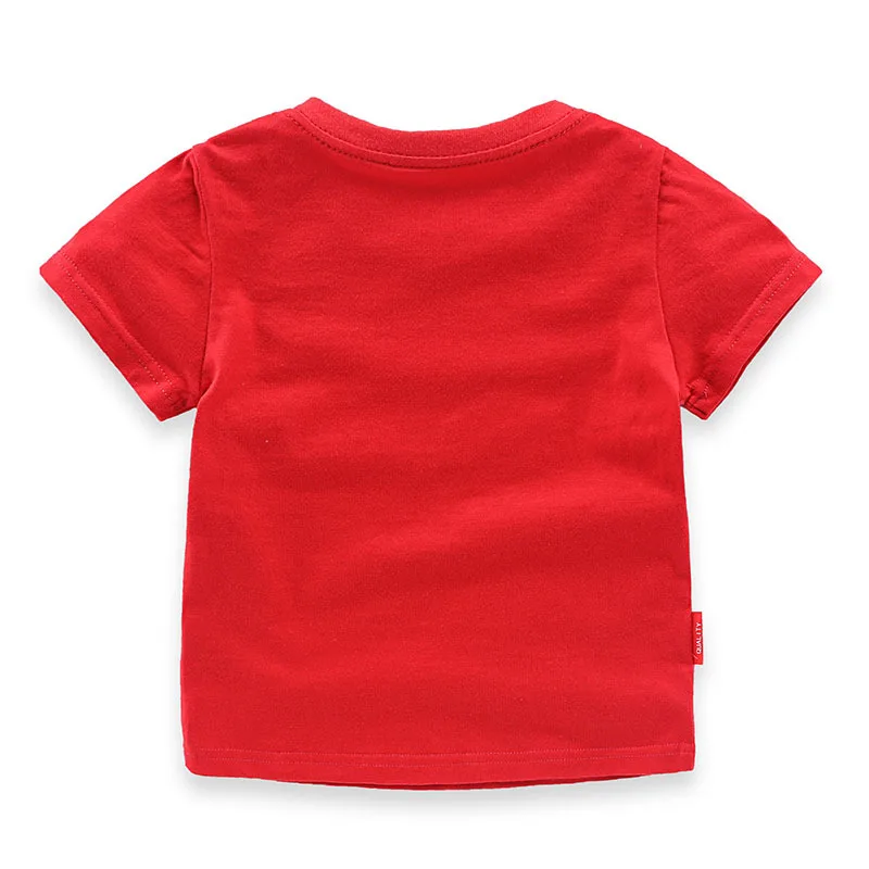 Brand Summer Baby Boy Children's T Shirt Geometry Pattern T-Shirt Kid Casual Sports Top Tees Active Cotton Tee Shirts for Teens |