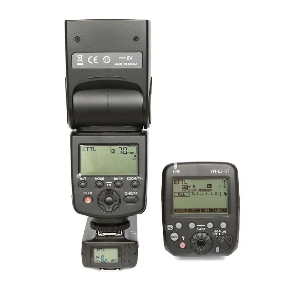 Yongnuo YN E3 RX беспроводной приемник вспышки с триггером для YN568EX II/YN565EX II/E TTL II/YN600EX RT
