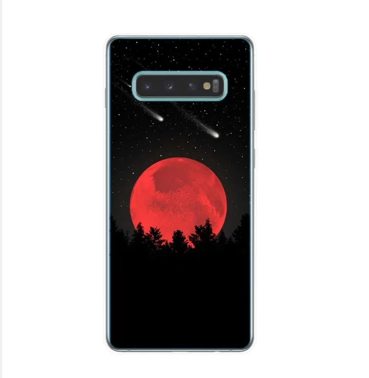 Чехол для Samsung Galaxy S6 S7 S8 S9 Plus мягкий силиконовый мультяшный чехол из ТПУ с рисунком