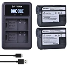 Аккумулятор Batmax EN-EL15 EN EL15 ENEL15, 2 шт., зарядное устройство с двумя USB-разъемами для Nikon DSLR D600, D610, D800, D800E, D810, D750, D7000, D7100 V1