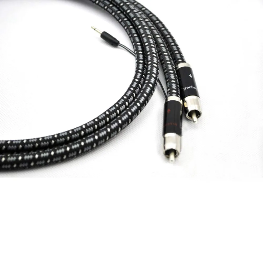 1 м пара V2 RCA Interconnect аудио кабель с 72 в DBS для усилителя Hiend колонки|audio cable|rca