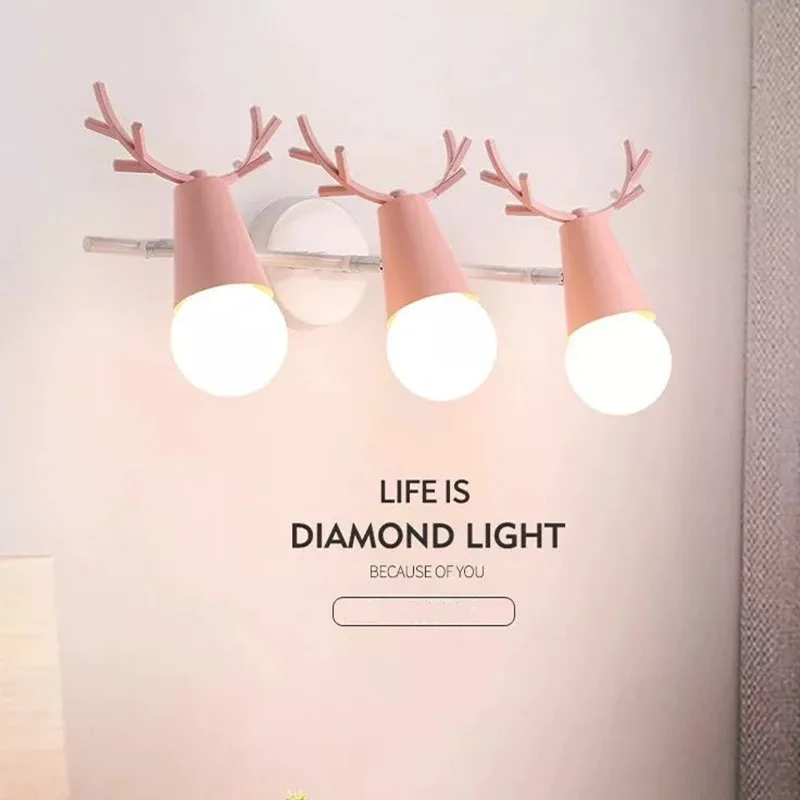 HAWBERRY LED современный минималистичный интерьер освещение дома три лампы голова