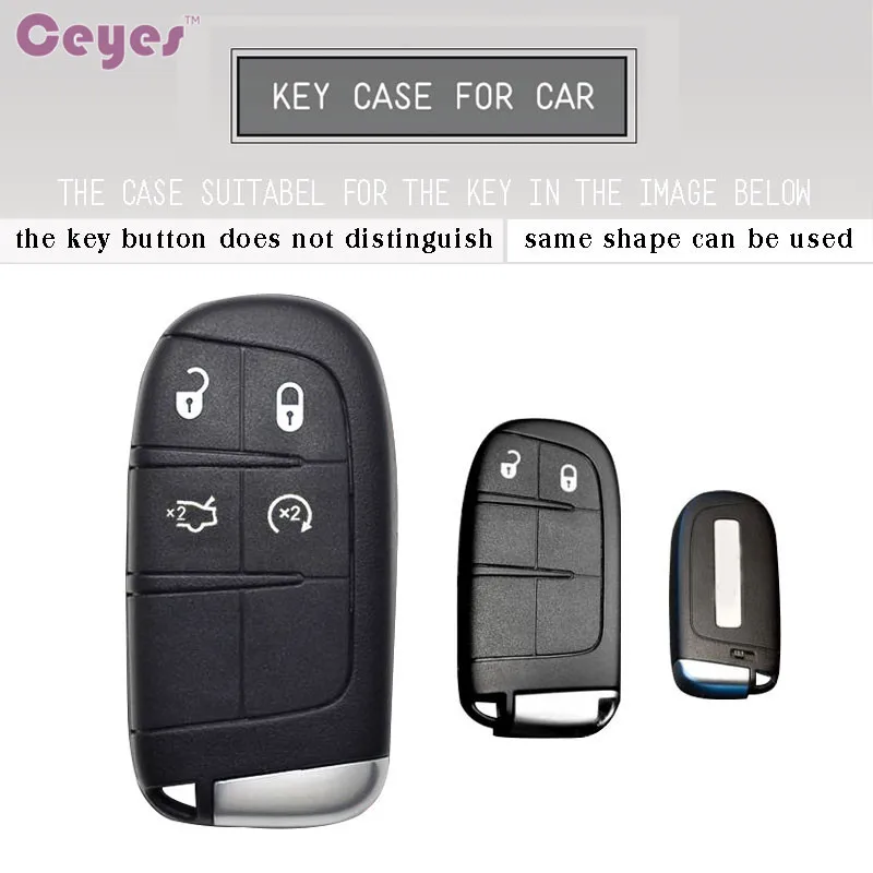 Чехол для ключа дистанционного управления Ceyes из ТПУ защитный чехол Jeep Compass Patriot