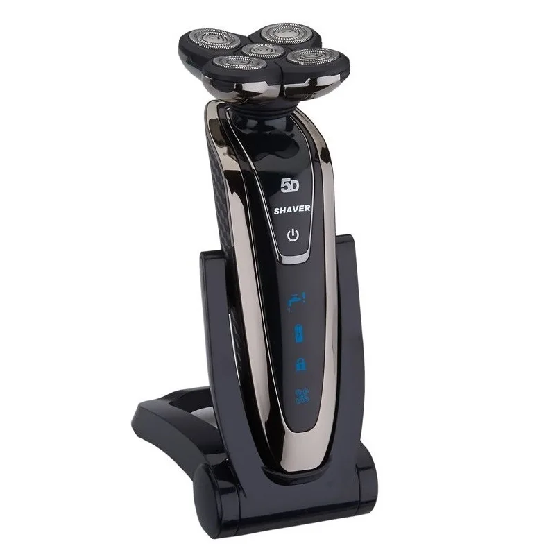 wireless shaving Водонепроницаемая электробритва Проводная Беспроводная электробритва для бороды электрическая бритва для мужчин перезаряжаемый станок для бритья лица - Цвет: wireless shaving