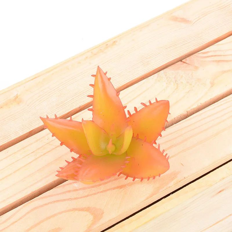 Алоэ растение суккулент искусственный цветок голова маленькая Цветочная