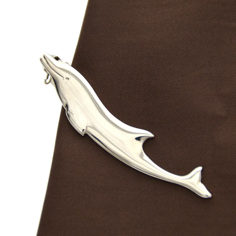 Lychee 1 шт. сплав Мужской зажим для галстука милый пароход дельфин самолет посуда