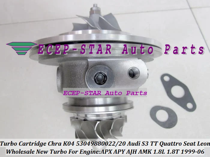 Фото Турбокартридж CHRA K04 53049880022 53049880020 для AUDI S3 TT Qua-tro Seat LEON 1.8T 1999-06 APX APY AJH AMK 1.8L №2