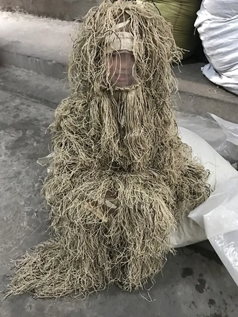 yellow camouflagsuit Охотничья одежда 3D Кленовый лист бионические маскировочные костюмы Yowie Снайпер камуфляж костюм birdwatch страйкбол камуфляж набор - Цвет: yellow camouflagsuit