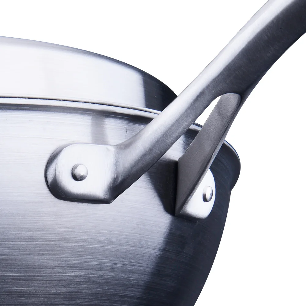 Пособия по кулинарии вок 3 слоя из нержавеющей стали для жарки горшок с