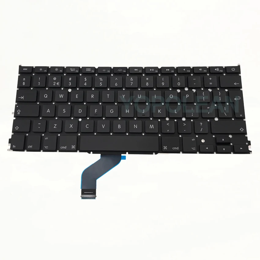 5 шт. новая английская клавиатура для Macbook Pro Retina 13 дюймов A1425 2012 2013 года|Клавиатуры