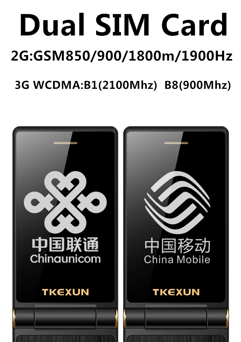 Дешевый 3g WCDMA Флип Мобильный телефон TKEXUN M2 плюс 3,0 Дюймовый сенсорный Экран старший телефон Роскошные быстрого набора SOS мобильный телефон PK G10