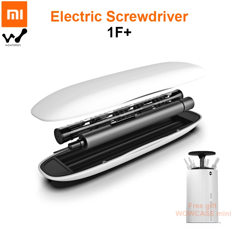 Xiaomi Wowstick 1F+ 64 в 1 Электрический шуруповерт комплект литиевая электрическая мощность USB зарядка светодиодный светильник