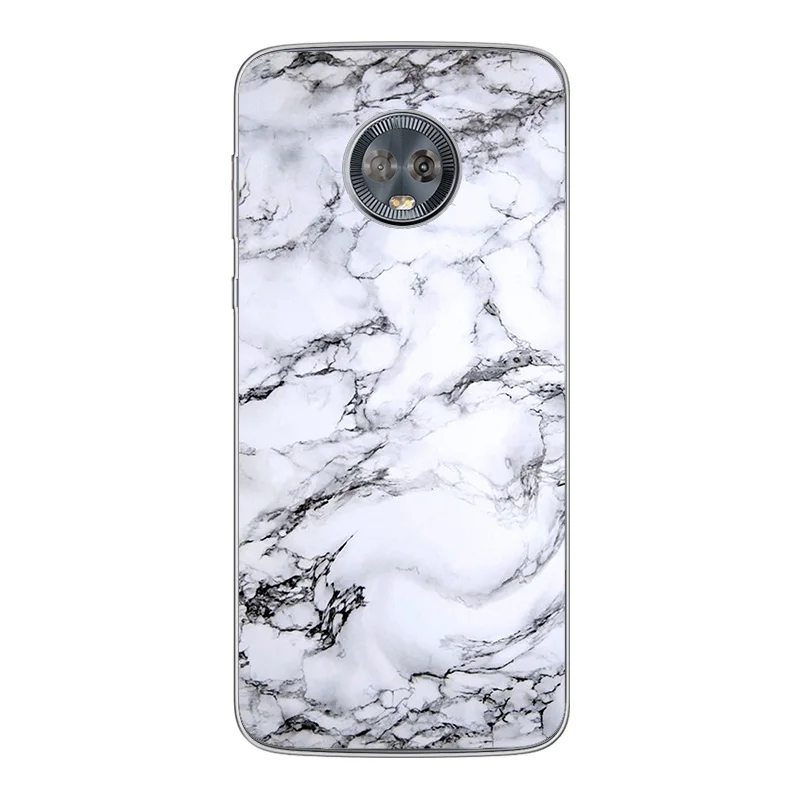 Ciciber для Motorola Moto ONE C M X4 Z2 Z3 P30 G4 G5 G5S G6 E4 E5 Play Plus power Мягкий ТПУ чехол для телефона Marbling Coque Funda, чехол