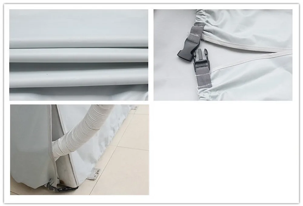 Наружный чехол для кондиционера на заказ Погодная пленка полная блокировка