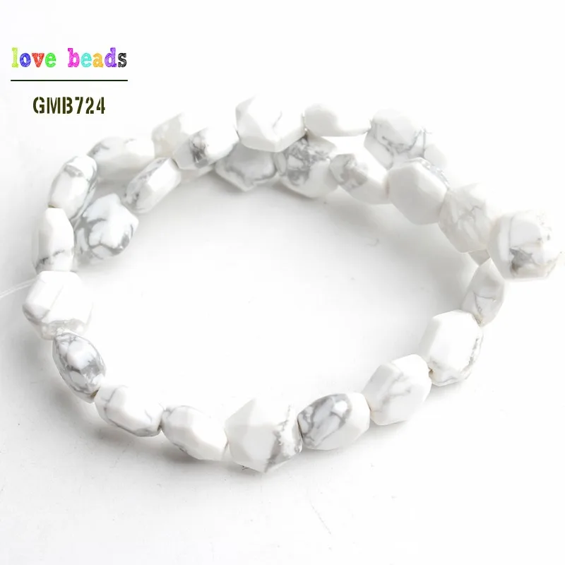 howlite 8x8 мм натуральный розовый Quartzs индийские Агаты граненый шестигранник каменные бусины для самостоятельного изготовления ювелирных изделий браслет 27 шт. strand - Цвет: howlite