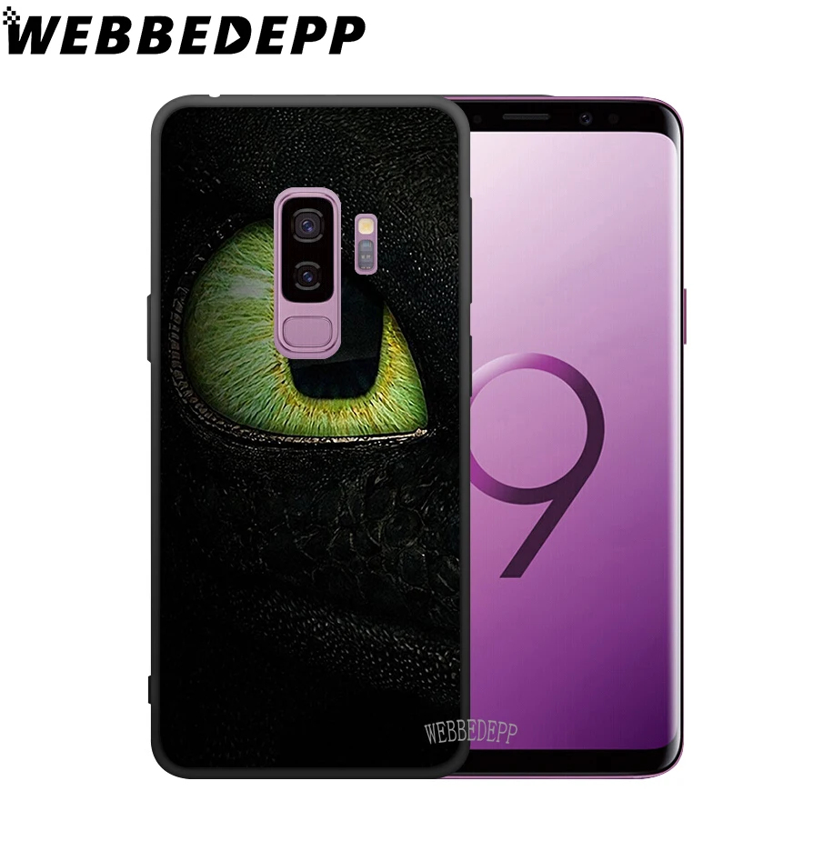 WEBBEDEPP Как приручить дракона Мягкий ТПУ чехол для Samsung Galaxy S6 S7 Edge S8 S9 S10 Plus