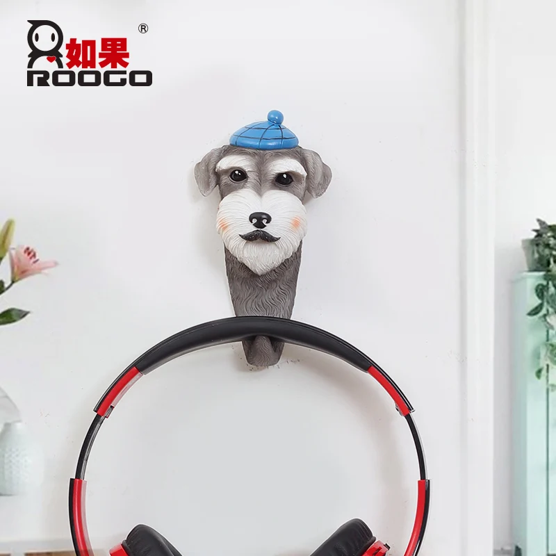 Вешалка для ключей Roogo Dog настенная вешалка одежды дверной крючок украшение
