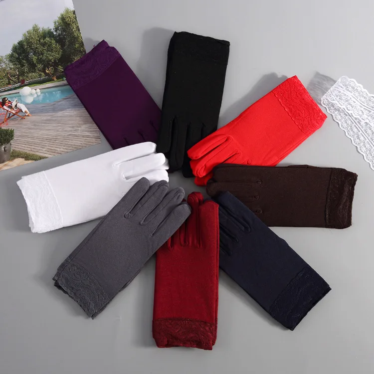 22cm Women Men Thermal Elastic Short Gloves Riding Dance Drama Performance Props Party Supplies Christmas|Мужские перчатки| |