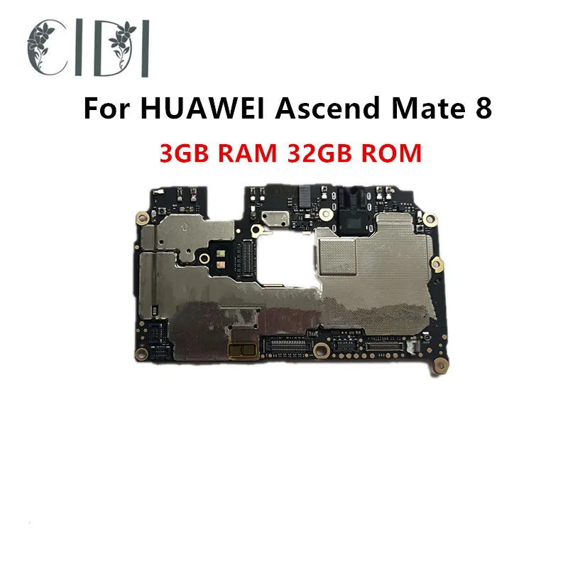 CIDI для HUAWEI Ascend MATE 8 NXT-AL10 разблокированная б/у материнская плата 3 ГБ ОЗУ 32 Гб ПЗУ EMUI