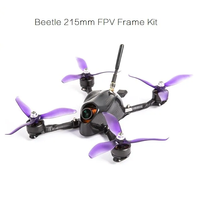 Iflight Жук твил Материал 215 мм X215 FPV системы Racer Quadcopter Рамка комплект W/6 оружия для 5