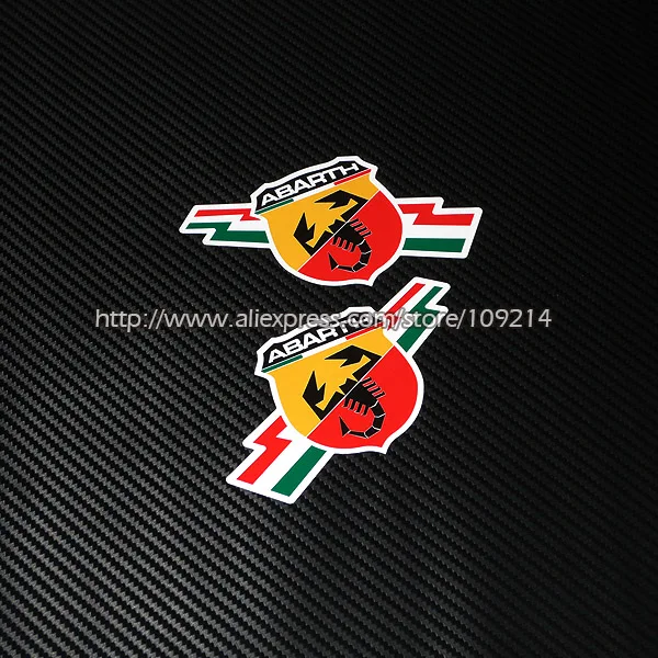 

Наклейки для Fiat Abarth Punto 500 панда Браво водонепроницаемые наклейки