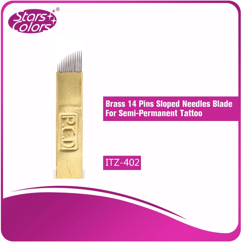 100 шт. Одноразовые Высококачественные иглы из нержавеющей стали для тату лезвия