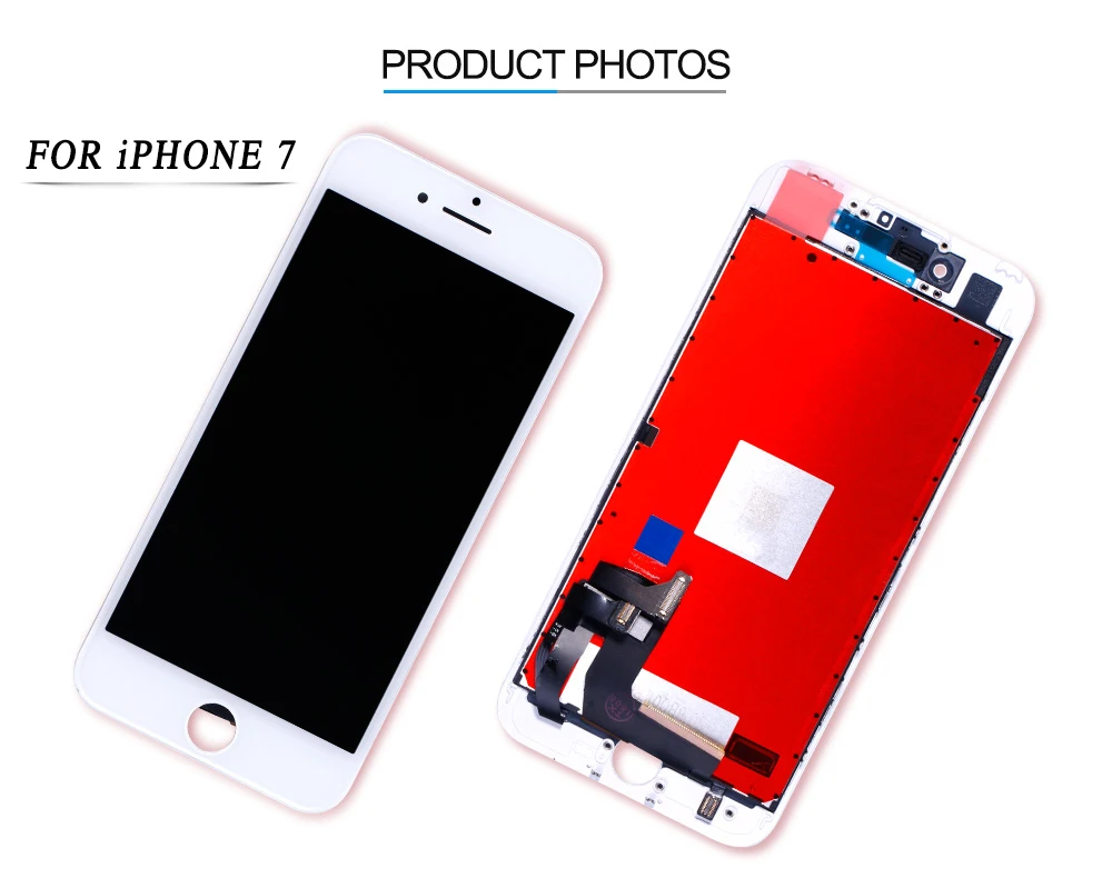 AAA+++ ЖК-дисплей для iPhone 6 7 сенсорный экран замена дигитайзера сборка для iPhone 5S, SE 6S ЖК-экран без битых пикселей