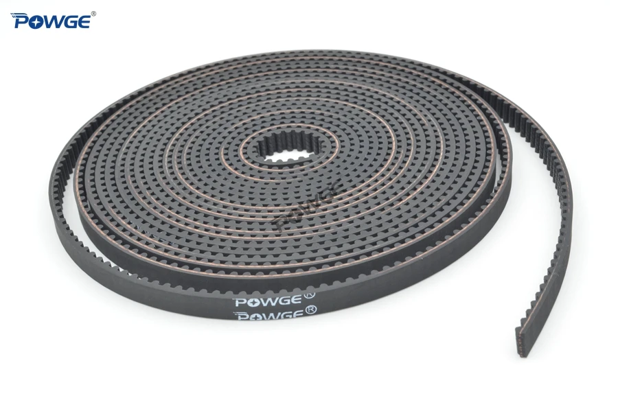 POWGE GT 3GT зубчатый ремень ГРМ ширина 6/9/15 мм 3GT-6/3GT-9/3GT-15 крыльчатки нобольшого резинового люфта точность позиционирования 3GT ремень
