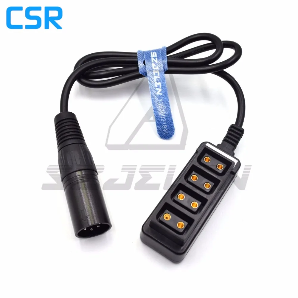 Адаптер питания XLR 4pin plus 4 Port P Tap женский|Соединители| |