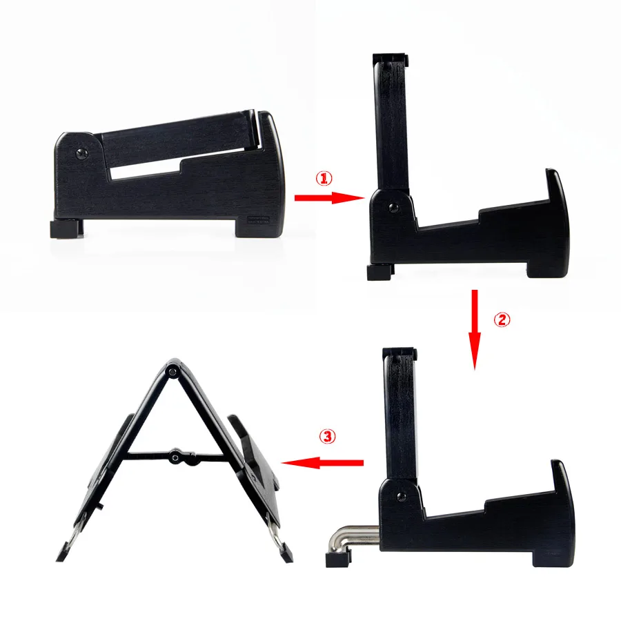YUEKO AGS-02 Guitar Stand for Acoustic Folk Classical Foldable Stable Accessories Parts | Спорт и развлечения