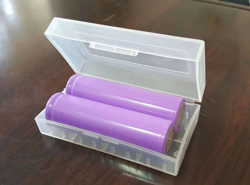 Литий ионный аккумулятор 18650 Коробка для хранения аккумулятора пластиковый