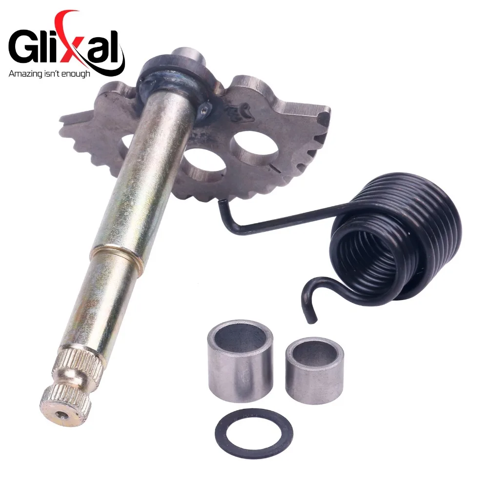 Glixal GY6 125cc 150cc пусковой вал шпинделя с пружиной для 152QMI 157QMJ Мопед Скутер ATV картинг двигатель