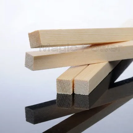 12 шт./лот AAA + Balsa деревянные палочки полоски 500 мм длина ~ 20 диаметр для
