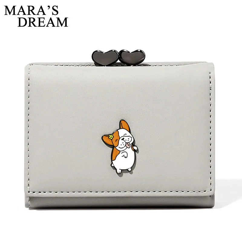 Mara's Dream, корейский женский короткий кошелек, 30%, кошелек, модный, многофункциональный, мульти-карта, нулевой кошелек для монет