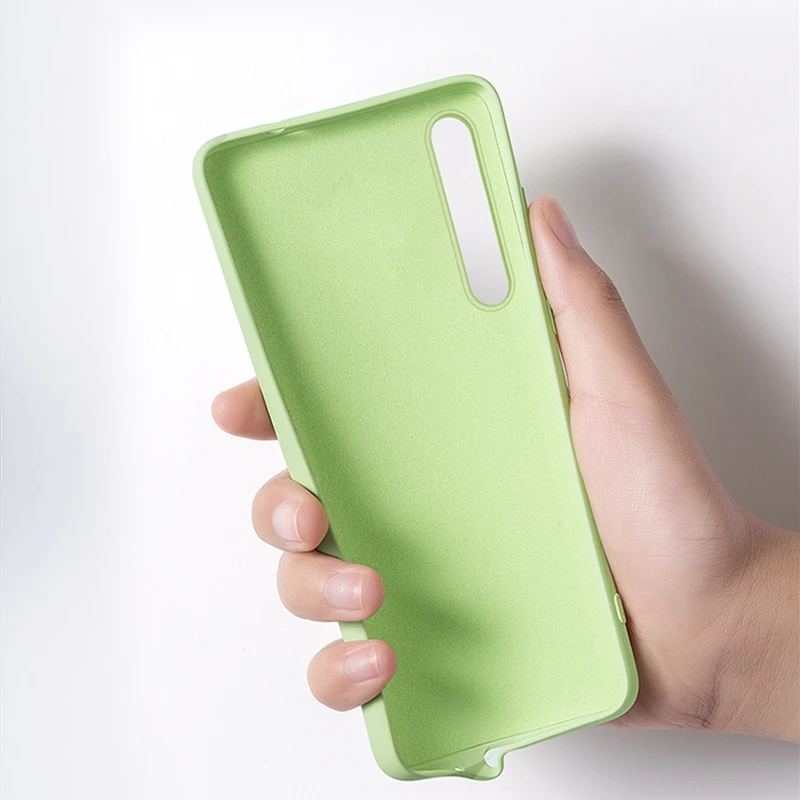 Для HUAWEI Nova 4 3 3i 3e роскошный оригинальный жидкий силиконовый мягкий чехол ярких