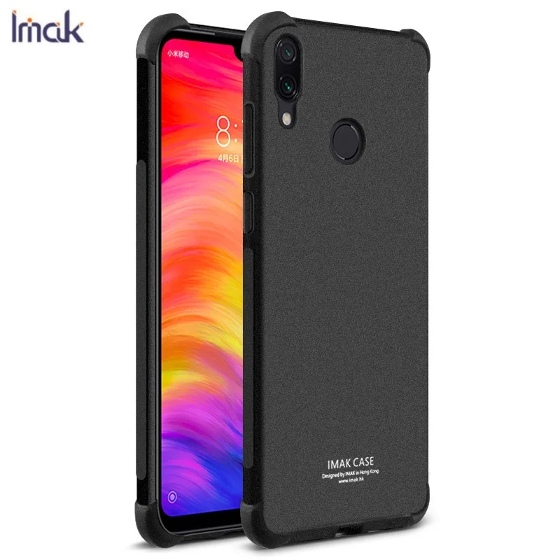 IMAK противоударный водителя чехол для Redmi Note 7 Pro мягкой ТПУ мобильный телефон