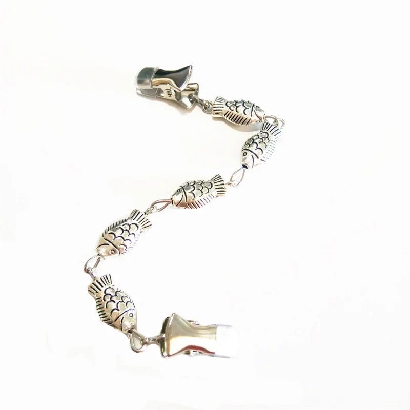 2018 Винтажный серебряный толстый свитер с рыбьими бусинами кардиган на застежке